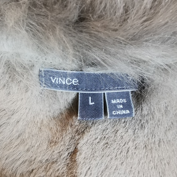 Vince Shearling Long Coat - Picture 5 of 7
